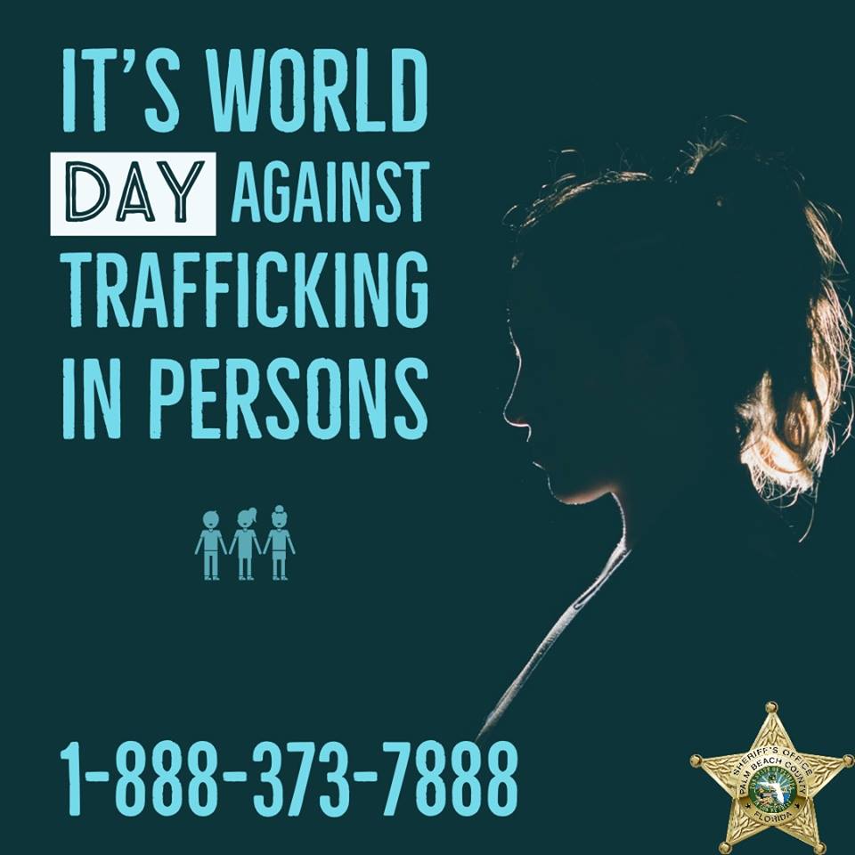 World Day Against Trafficking in Persons - Palm Beach County Sheriff&#039;s