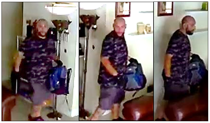 Suspect wanted for burglary to a residence - Boca Trails Community