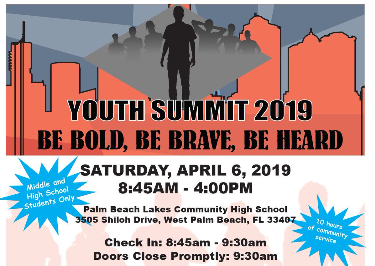 Palm Beach County Youth Summit 2019 Registration