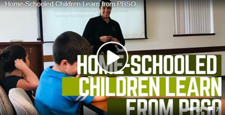 Home Schoolers learn about Law Enforcement Careers