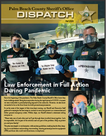 PBSO Dispatch for August 2021