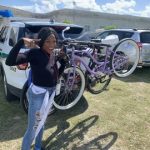 Ladeja needed a bicycle so she could have transportation to and from work