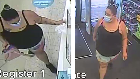 Suspect Wanted for using stolen credit cards taken from a vehicle burglary