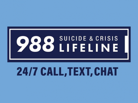 If you or a loved one is in need of support, there's help available.