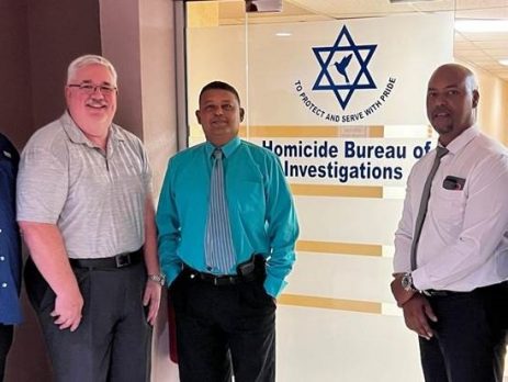 PBSO detectives visited four HBI regions and accompanied TTPS investigators to crime scenes.