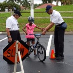 Volunteers Gary Jacobson and George Eaglin