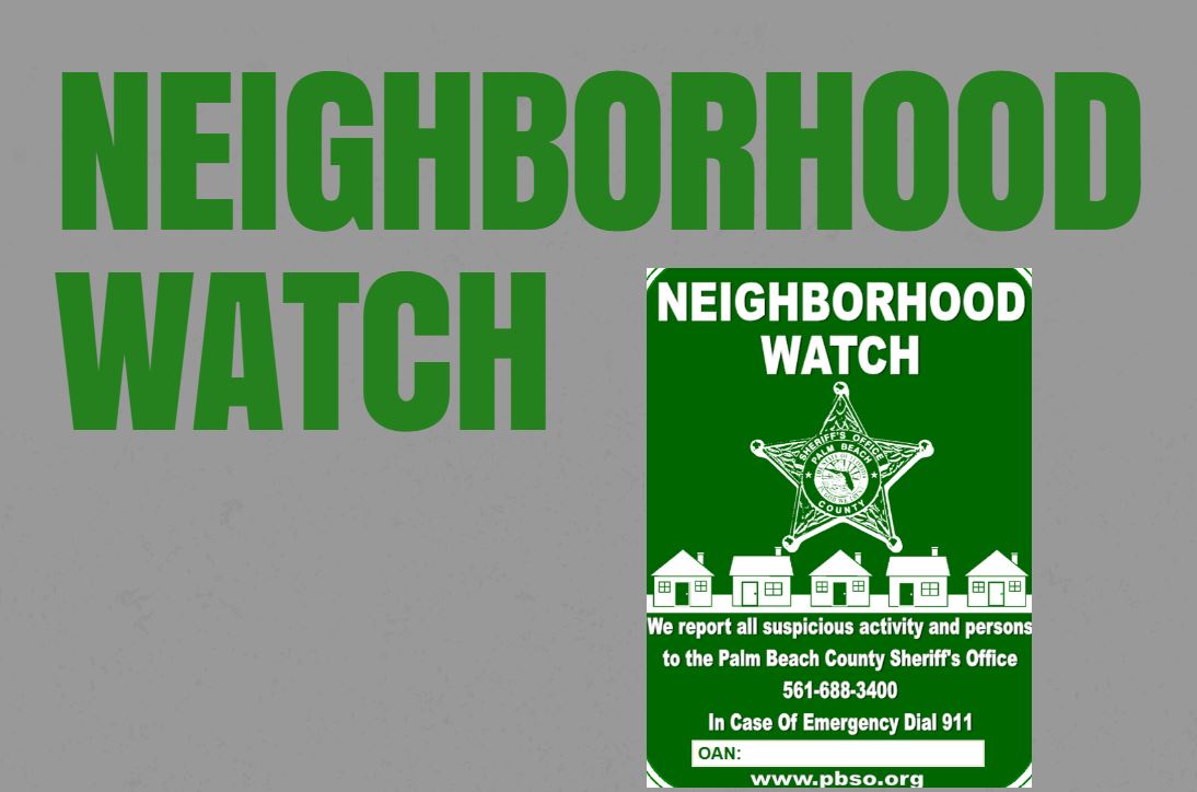 Neighborhood Watch Sign