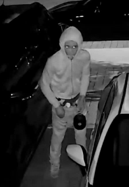 Suspect WANTED for Numerous Car Creeping and Car Burglaries.