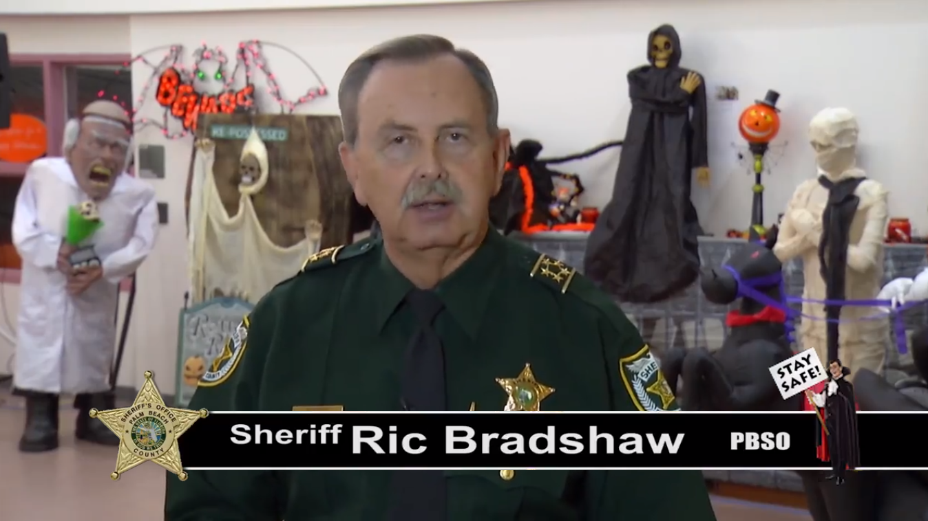Halloween Safety Message from Sheriff Bradshaw