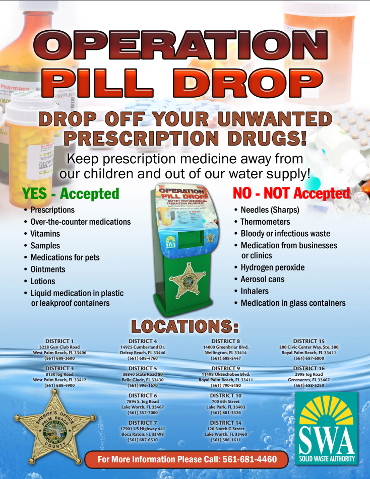 Operation Pill Drop flyer (PDF, 1kb)