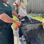 Students help with Litter Cleanup