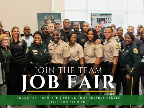 PBSO Job Fair on 8-14-2019