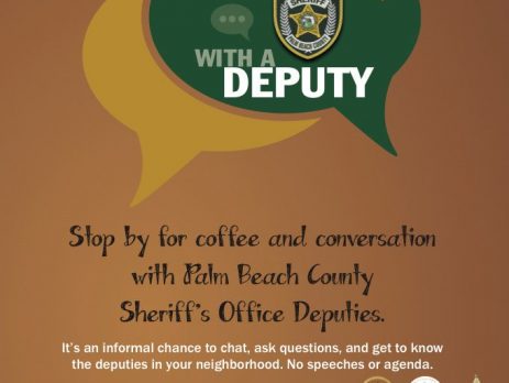 Conversation with a Deputy on 11-18-2019 in Belle Glade