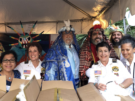 PBSO Volunteers attend Fiesta Del Pueblo 3 Kings Day event