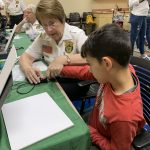 PBSO Child ID Volunteers attend Hagen Ranch Rd Library in Delray.