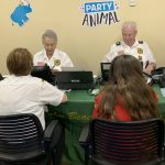 PBSO Child ID Volunteers attend Hagen Ranch Rd Library in Delray.