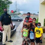 Coach T masks kids in South Bay