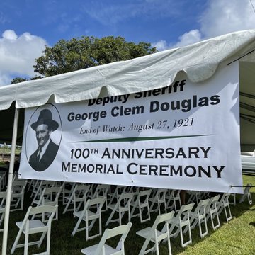 PBSO Honors George Clem Douglas' Sacrifice