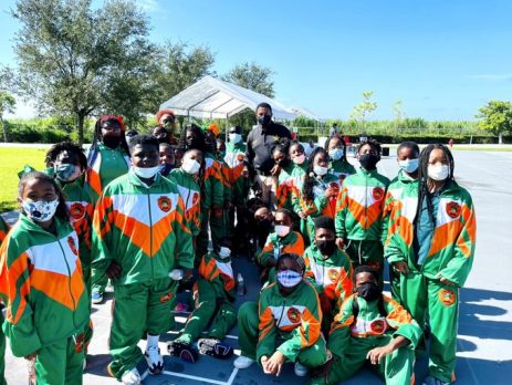 Christmas came early for the band students at Rosenwald Elementary School in South Bay