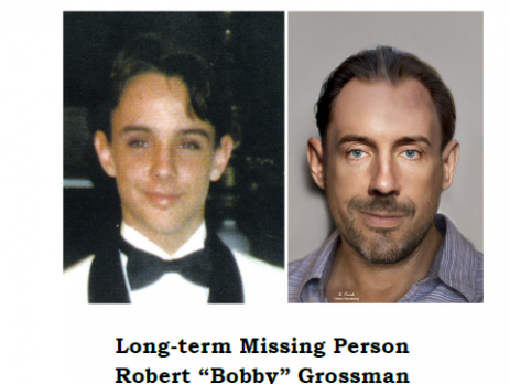 PBSO is Seeking the Whereabouts of Long Term Missing Bobby Grossman