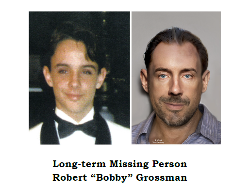 PBSO is Seeking the Whereabouts of Long Term Missing Bobby Grossman