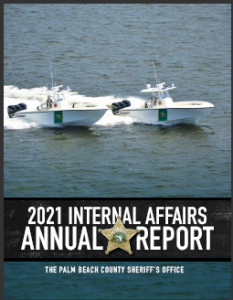 Click to view Internal Affairs 2021 Annual Report PDF