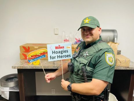 Wawa's Hoagies for Heroes program.