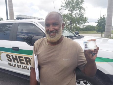 Deputies help homeless man to hopefully have a new start.
