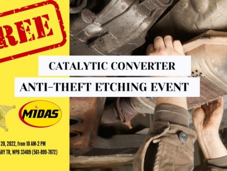 There has been a big increase in thefts of catalytic converters