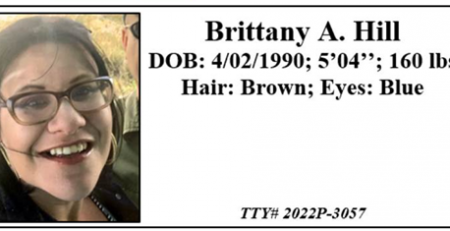 Brittany was last seen at the Wawa gas station located at 4950 Okeechobee Blvd.