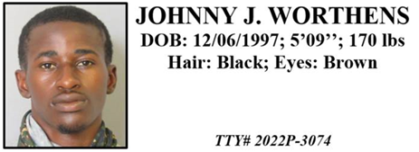 Johnny may have been in the area of Currie Park in West Palm Beach with a friend.