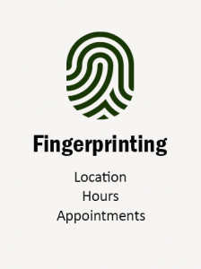 Fingerprinting locations, hour, appts