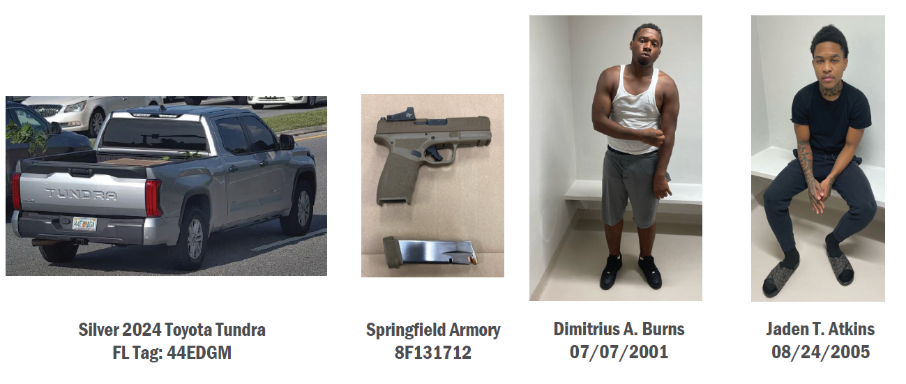 Agents with the South Florida Criminal Apprehension Team (CAT) Arrest Suspects for Vehicle Burglaries