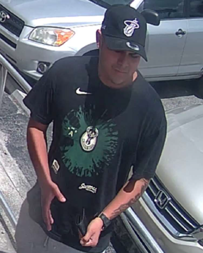 The Palm Beach County Sheriff’s Office is seeking the public’s help in identifying a male suspect involved in the fraudulent use of a stolen Debit card.