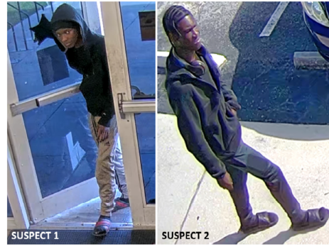 The Palm Beach County Sheriff’s Office is seeking the public’s assistance in identifying two male suspects involved in a vehicle burglary that occurred in the City of Lake Worth Beach.