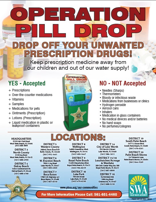 Operation Pill Drop flyer (PDF, 1kb)