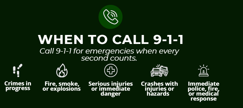 When to Call 911